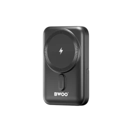 BWOO BO-P33 10000mAh 20W Magnetic Wireless Power Bank With Foldable Holder