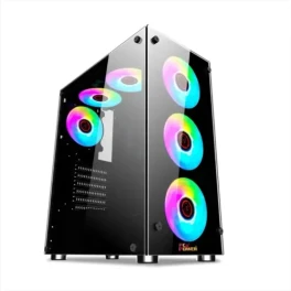  PC POWER CRYSTAL GLASS ELITE RAINBO FAN 