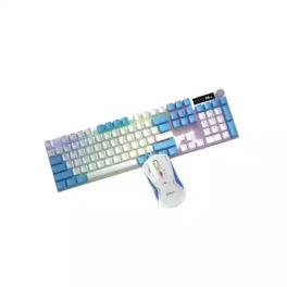  PC POWER FURY COMBO WH RGB GAMING KEYBOARD AND MOUSE 