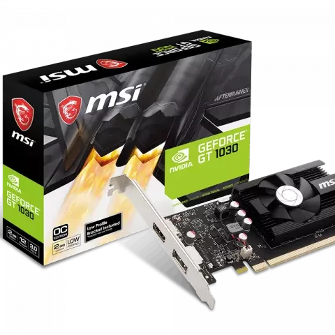  Msi GeForce GT 1030 OC 2GB Graphics Card 