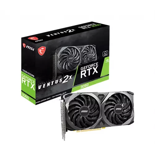  MSI GeForce RTX 3060 VENTUS 2X OC 12GB Graphics Card 