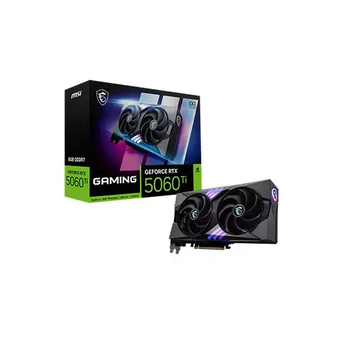  MSI GeForce RTX 5060 Ti 8G GAMING OC 8GB GDDR7 Graphics Card 