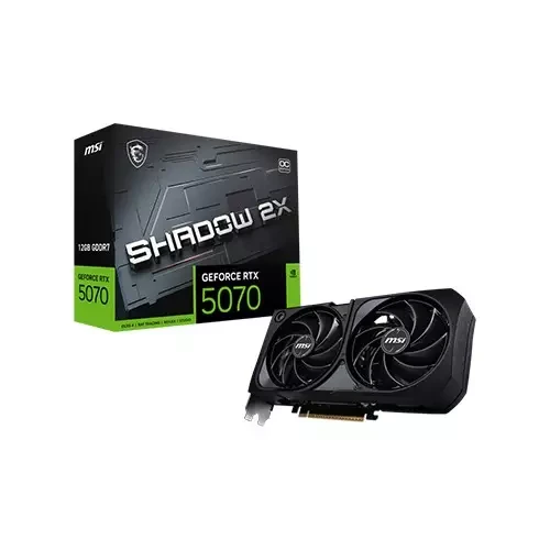  MSI GeForce RTX 5070 12G SHADOW 2X OC 12GB GDDR7 Graphics Card 