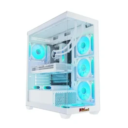  PC Power ICE TOWER ELITE WH Desktop Case 