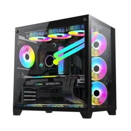  PC POWER ICEBERG BLACK ATX GAMING CASING 
