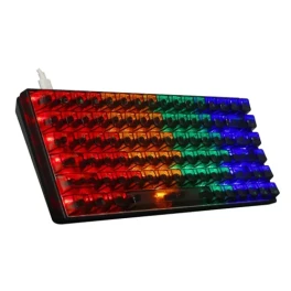 Jedel KL-123 Transparent RGB Mechanical Keyboard 