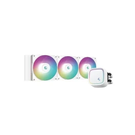 DEEPCOOL LE720 360mm ARGB All-in-One Liquid CPU Cooler (White)