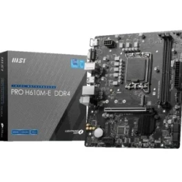 MSI PRO H610M-E DDR4 mATX Motherboard