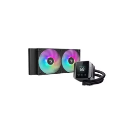  DeepCool MYSTIQUE 240 ARGB All In One Liquid CPU Cooler (Black) 