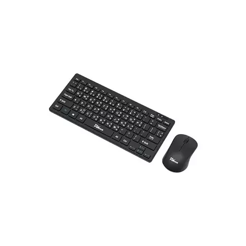  PC Power PCK-226 + PCM-936 Wireless Keyboard & Mouse Combo (Black) 