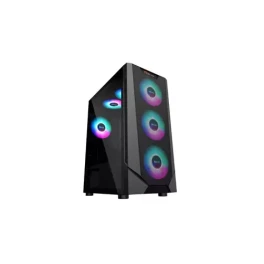  PC POWER PG-300 PANZER MESH ATX GAMING CASING (BLACK) 