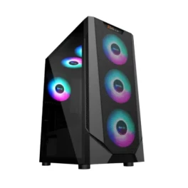  PC Power Panzer Mesh Mid Tower ATX Gaming Casing 
