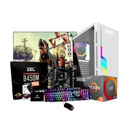  Ryzen 5 5600G 8 GB 256 GB Gaming PC Build 
